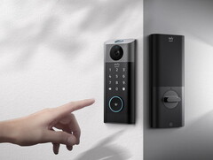 El dispositivo Eufy Video Smart Lock es un video timbre, una cámara de seguridad y una cerradura inteligente, todo en uno. (Fuente de la imagen: Eufy)