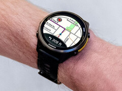 Queda por ver cómo integrará exactamente Garmin los mapas de Google, mostrados giro a giro en el Forerunner 970. (Fuente de la imagen: Garmin)