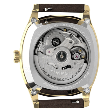 El reloj Timex Marlin Tonneau TW2Y84500IK cuenta con una resistencia al agua de 50 m (5 bar)