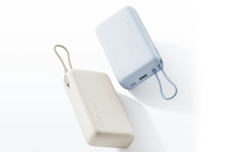 Xiaomi planea ofrecer su nueva batería externa de 45 W en dos colores.