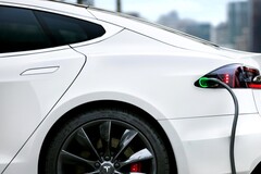 Un puerto de carga Tesla (Fuente de la imagen: Tesla)