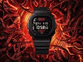 Los relojes Casio de colaboración con Stranger Things (DW-5600STT-1 en la imagen) han sido listados en Europa. (Fuente de la imagen: Casio)