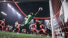 Imagen promocional de EA Sports FC 26 en la que se muestra una captura de pantalla del juego. (Fuente de la imagen: EA)