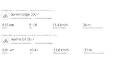 Prueba del GNSS: resumen