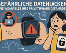 Lagunas de datos peligrosas: Los wearables pueden poner en peligro su privacidad. (Fuente de la imagen: DallE3)