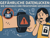Lagunas de datos peligrosas: Los wearables pueden poner en peligro su privacidad. (Fuente de la imagen: DallE3)
