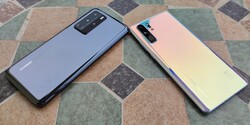 Review: Huawei P40 Pro vs. Huawei P30 Pro. Dispositivos de revisión proporcionados por Huawei Alemania.