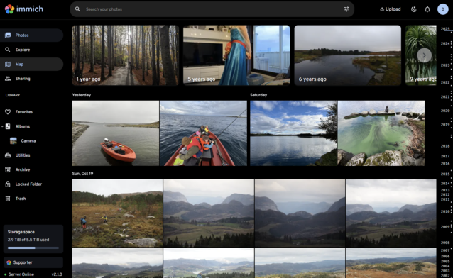 Immich es la mejor solución para aquellos que disfrutan de las funciones que ofrece Google Fotos, pero manteniendo todos sus datos bajo su control (Fuente de la imagen: Notebookcheck)
