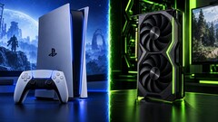 Renders generados por IA de la PS6 y la GPU RTX 6060 de Nvidia.