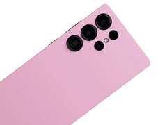 El Galaxy S26 Ultra podría estar disponible en seis opciones de color. En la imagen: S25 Ultra con una piel rosa. (Fuente de la imagen: Dbrand - editado)