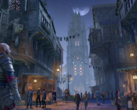 Una captura de pantalla que muestra Skingrad, la joya de la antigua Colvovia de The Elder Scrolls Online (fuente de la imagen: The Elder Scrolls Online)