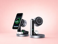 El nuevo cargador 3 en 1 combina carga Qi2 de 25 W, pantalla y compatibilidad con el Apple Watch.