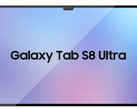 Se espera que la Galaxy Tab S8 Ultra llegue junto a otras dos tabletas de la serie Tab S8. (Fuente de la imagen: @UniverseIce - editado)