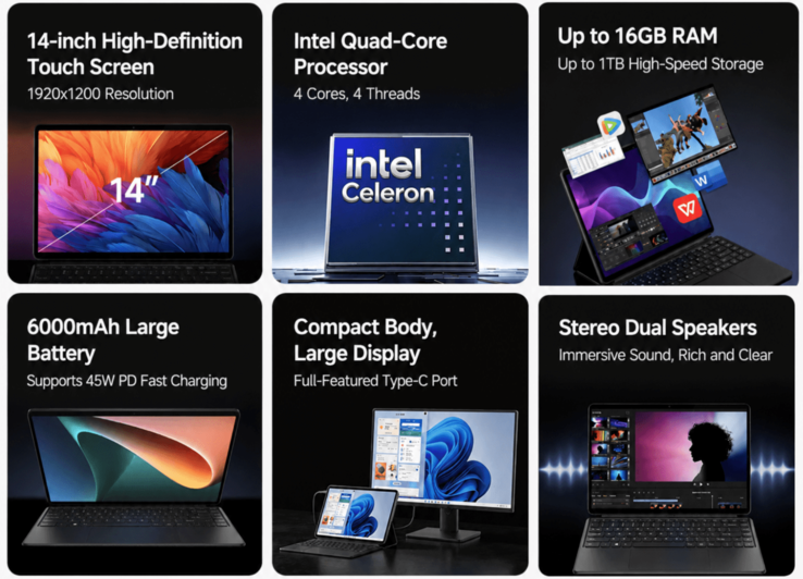 Características y especificaciones clave de la tableta Acer A543 (traducción automática)