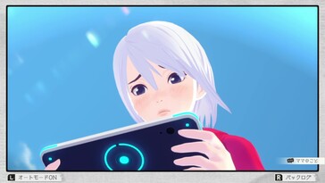 Ashley con la NG Switch? (Fuente de la imagen: Nintendo Japón)