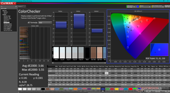 ColorChecker antes de la calibración