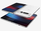 El Pixel Fold debería estar más cerca en capacidad de batería del Pixel 7 Pro que del Galaxy Z Fold4. (Fuente de la imagen: @OnLeaks)