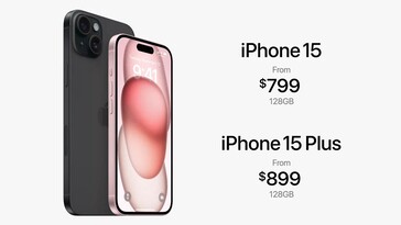 El iPhone 15 y 15 Plus se lanzan al mismo precio que el iPhone 14 y 14 Plus. (Fuente de la imagen: Apple)