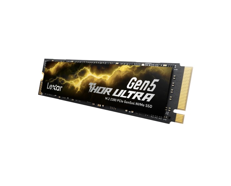 La unidad SSD Lexar Thor Ultra M.2 2280 PCIe Gen 5.