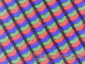 La pantalla mate es ligeramente más granulada que una alternativa brillante