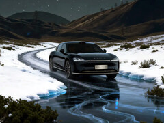 La berlina eléctrica Huawei Stelato S9 construida por BAIC.