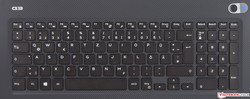 Teclado del Dell G3 17 3779