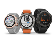 La actualización Garmin Beta Versión 25.88 es para los wearables Fenix 6 (arriba), Enduro y MARQ. (Fuente de la imagen: Garmin)