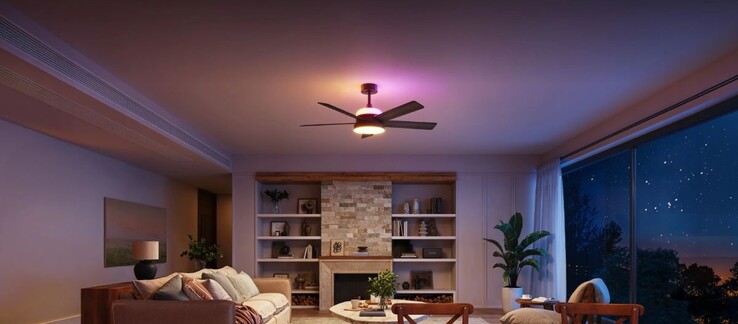 El ventilador de techo Govee con luces