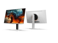 El nuevo monitor Innocn GA27M1Q QD-OLED cuenta con una frecuencia de refresco de 500Hz y un elegante diseño blanco. (Fuente de la imagen: Innocn vía Amazon)