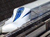 El Chūō Shinkansen en la vía de pruebas. (Foto: Compañía Central de Ferrocarriles de Japón)
