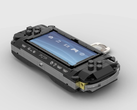 Arte conceptual renderizado para la Lego PSP 1000 con un disco UMD