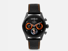 El Montblanc Summit 3 Smartwatch x Naruto tiene caras de reloj animadas personalizadas. (Fuente de la imagen: Montblanc)