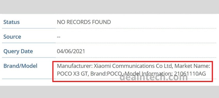 (Fuente de la imagen: IMEI Database vía DealNTech)