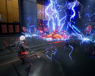 En Terminull Brigade, los jugadores forman equipos de ejecutores cibernéticos para acabar con facciones de IA renegadas en una ciudad de temática ciberpunk. En la imagen, una captura de pantalla del juego. (Fuente de la imagen: Steam)