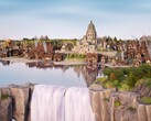 Una imagen que muestra una ciudad en TerraScape.
