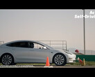 El anuncio de ataque de la Super Bowl mostrará un Model 3 desbocado (imagen: Dawn Project/YouTube)