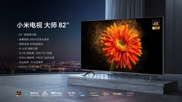 4K 82 pulgadas Mi Master TV. (Fuente de la imagen: Xiaomi TV)