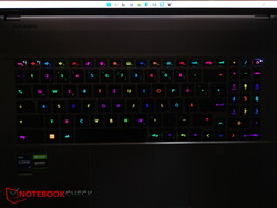 RGB por tecla