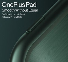 El OnePlus Pad se lanza mundialmente el 7 de febrero. (Fuente: OnePlus)