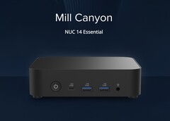 El SimplyNUC NUC 14 Essential cuenta con un procesador Intel Core 3 de hasta 8 núcleos y 10 TB de almacenamiento. (Fuente de la imagen: SimplyNUC)