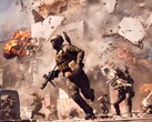 Imagen que muestra a un equipo escapando de una explosión en Battlefield 6. (Fuente de la imagen: DICE)