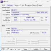 CPU-Z Placa base