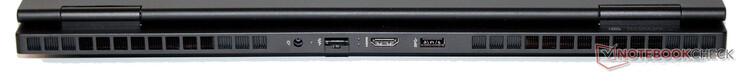Trasera: Toma de alimentación, Gigabit Ethernet, HDMI, USB 3.2 Gen 1 (USB-A)