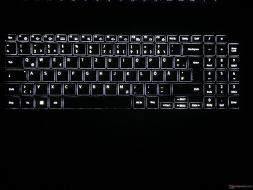 Iluminación del teclado