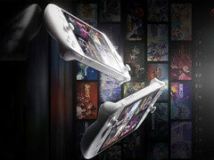 El Legion C700 se comercializará junto con un dispositivo de streaming. En la imagen: una fotografía promocional del dispositivo portátil.