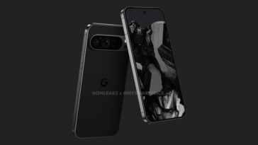 Render CAD del Google Pixel 9 Pro (imagen vía MySmartPrice)