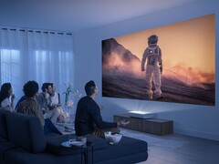 El proyector Samsung The Premiere 8K sigue los pasos de The Premiere 4K (arriba). (Fuente de la imagen: Samsung)