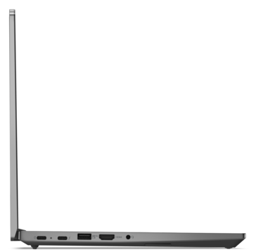 Lenovo ThinkPad E14 Gen 5 - Puertos - Izquierda. (Fuente de la imagen: Lenovo)