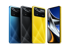 El POCO X4 Pro 5G en sus tres colores. (Fuente de la imagen: Xiaomi)
