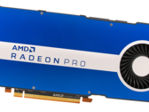 AMD Radeon Pro W6800 basada en Navi 21 ofrece 32 GB de VRAM GDDR6. (Imagen: Radeon Pro W5500 vía AMD)